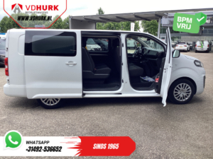 Opel Vivaro Electric Bestelbus 75 kWh DC Dubbel Cabine 345 km WLTP Snellader/ Cruise/ PDC/ Airco