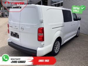 Opel Vivaro Electric Bestelbus 75 kWh DC Dubbel Cabine 345 km WLTP Snellader/ Cruise/ PDC/ Airco