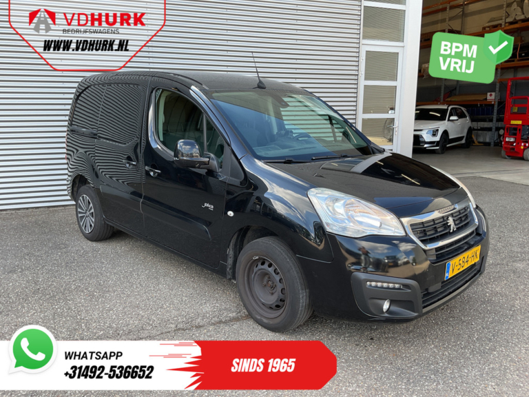 Peugeot Partner Transporter 1.6 HDi 100 PS EXPORT 3 Sitze / Klimaanlage / Tempomat / Parkassistent / Anhängerkupplung