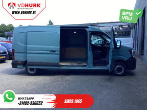Furgoneta Renault Master 2.0 dCi 150 pk L3H2 270Gr. Puertas/ LED/ CarPlay/ Cámara/ Capacidad de remolque de 2,5 t/ Control de crucero/ PDC/ Aire acondicionado