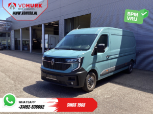 Furgoneta Renault Master 2.0 dCi 150 pk L3H2 270Gr. Puertas/ LED/ CarPlay/ Cámara/ Capacidad de remolque de 2,5 t/ Control de crucero/ PDC/ Aire acondicionado