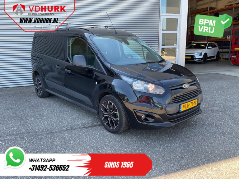 Ford Transit Connect Bestelbus 1.6 TDCI L2 EXPORT Stoelverw./ 3Pers./ Airco/ Inrichting/ 17”LMV/ Dakdragers/ PDC/ Trekhaak