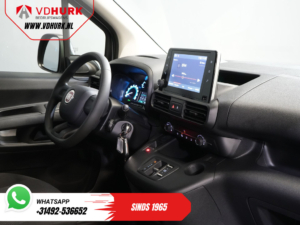 Fiat E-Doblò Furgone L2 50 kWh 285 WLTP CarPlay / Caricatore rapido / Telecamera / Cruise control / 3 posti / Aria condizionata / DAB