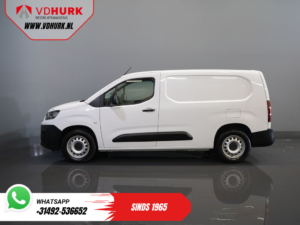 Fiat E-Doblò Furgone L2 50 kWh 285 WLTP CarPlay / Caricatore rapido / Telecamera / Cruise control / 3 posti / Aria condizionata / DAB