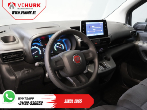 Fiat E-Doblò Furgone L2 50 kWh 285 WLTP CarPlay / Caricatore rapido / Telecamera / Cruise control / 3 posti / Aria condizionata / DAB
