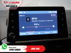 Fiat E-Doblò Furgone L2 50 kWh 285 WLTP CarPlay / Caricatore rapido / Telecamera / Cruise control / 3 posti / Aria condizionata / DAB