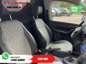 Furgoneta Volkswagen Caddy 1.6 TDI 100 pk EXPORT con CarPlay, correa de distribución, aire acondicionado, llantas de 17” LMV y gancho de remolque