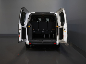 Ford Transit Custom Personenvervoer Tourneo 2.0 TDCI €28.352,- incl. BTW/BPM Trend Combi/ Kombi/ 9 Persoons/ 9 P/ Cruise/ PDC/ Airco