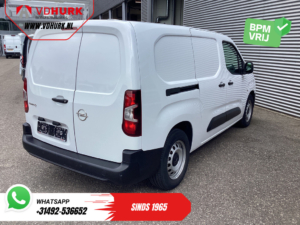 Furgoneta Opel Combo Electric, 135 pk, 50 kWh, 285 km (WLTP), L2, cargador rápido, control de crucero, aire acondicionado, PDC, DAB, Bluetooth