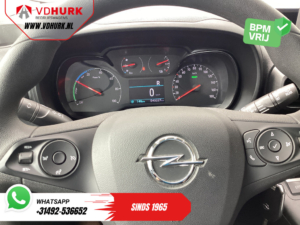 Furgoneta Opel Combo Electric, 135 pk, 50 kWh, 285 km (WLTP), L2, cargador rápido, control de crucero, aire acondicionado, PDC, DAB, Bluetooth