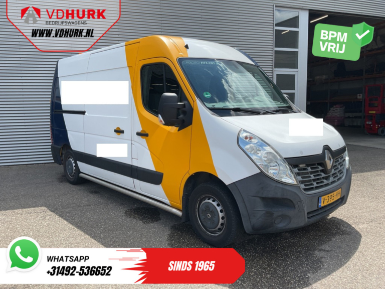 Furgoneta Renault Master 2.3 dCi 145 pk L2H2 EXPORT 270Gr. Puertas / Asiento regulable / Aire acondicionado / Navegador / Control de crucero / PDC / Barras laterales