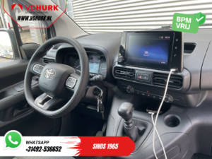 Furgoneta Toyota PROACE CITY 1.5 100 pk con CarPlay, aire acondicionado, cámara, control de crucero, PDC y DAB
