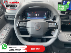 Citroën E-Berlingo Bestelbus 50 kWh 345 km WLTP L2 Carplay/ Snellader/ Standkachel/ 3Pers/ Navi/ Camera/ Cruise/ PDC