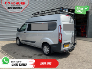 Ford Transit Custom Bestelbus 2.2 TDCI 155 pk L2H2 Carplay/ 2.8t Trekverm./ Airco/ Cruise/ Imperiaal + Ladder/ PDC/ Trekhaak