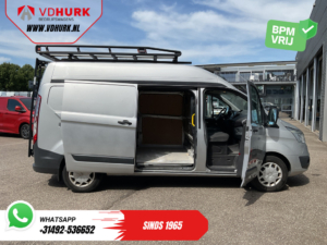 Ford Transit Custom Bestelbus 2.2 TDCI 155 pk L2H2 Carplay/ 2.8t Trekverm./ Airco/ Cruise/ Imperiaal + Ladder/ PDC/ Trekhaak