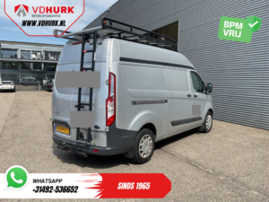 Ford Transit Custom Bestelbus 2.2 TDCI 155 pk L2H2 Carplay/ 2.8t Trekverm./ Airco/ Cruise/ Imperiaal + Ladder/ PDC/ Trekhaak