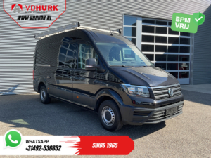 Volkswagen Crafter Transporter 2.0 TDI 140 PS DSG Automatik L3H3 CarPlay/ 270-Grad-Türen/ Navi/ Klimaanlage/ Rückfahrkamera/ Tempomat/ Dachgepäckträger + Leiter/ PDC