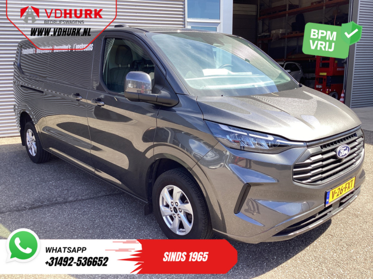 Ford Transit Custom Bestelbus 2.0 TDCI 135 pk L2 Trend NL Auto/ LED/ Stoelverw./ Carplay/ Camera/ Climate/ Cruise/ PDC/ LMV