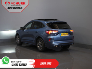 Ford Kuga SUV 2.5 PHEV 225 ch ST-Line X NL Boîte automatique / Toit panoramique / Régulateur de vitesse adaptatif / B&O / Alarme III / Hayon électrique / Attelage de remorque / Affichage tête haute / Chauffage des sièges / Chauffage du volant /