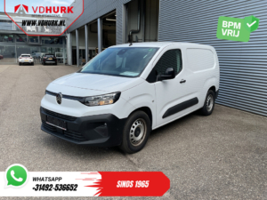 Citroën E-Berlingo Furgone 50 kWh 345 km WLTP L2 CarPlay / Caricatore rapido / Riscaldamento autonomo / 3 posti / Navigatore / Telecamera / Cruise control / PDC