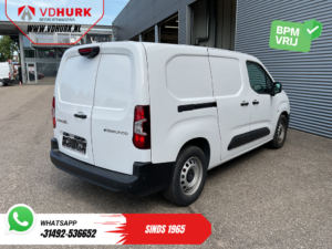 Citroën E-Berlingo Furgone 50 kWh 345 km WLTP L2 CarPlay / Caricatore rapido / Riscaldamento autonomo / 3 posti / Navigatore / Telecamera / Cruise control / PDC