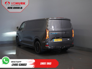 Ford E-Transit Custom Furgon 340 L2 Limited 71 kWh 330 km WLTP LED / tempomat adaptacyjny / ogrzewanie postojowe / podgrzewane fotele / przedni spojler / listwy boczne / Raptor / wykończenie drewniane / CarPlay / 36