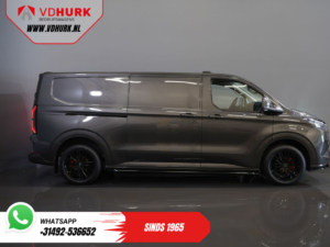 Ford E-Transit Custom Furgon 340 L2 Limited 71 kWh 330 km WLTP LED / tempomat adaptacyjny / ogrzewanie postojowe / podgrzewane fotele / przedni spojler / listwy boczne / Raptor / wykończenie drewniane / CarPlay / 36