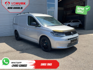 Volkswagen Caddy Cargo Maxi Bestelbus 2.0 TDI 125 pk DSG Aut. LED/ Adapt.Cruise/ Leder/ Standkachel/ Carplay/ Virtual Cockpit/ Stoelverw./ 2x Schuifdeur/ Camera/17”LM