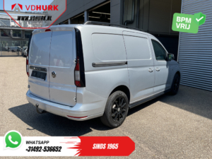 Volkswagen Caddy Cargo Maxi Bestelbus 2.0 TDI 125 pk DSG Aut. LED/ Adapt.Cruise/ Leder/ Standkachel/ Carplay/ Virtual Cockpit/ Stoelverw./ 2x Schuifdeur/ Camera/17”LM