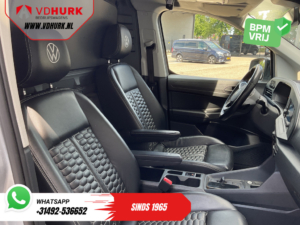 Volkswagen Caddy Cargo Maxi Bestelbus 2.0 TDI 125 pk DSG Aut. LED/ Adapt.Cruise/ Leder/ Standkachel/ Carplay/ Virtual Cockpit/ Stoelverw./ 2x Schuifdeur/ Camera/17”LM