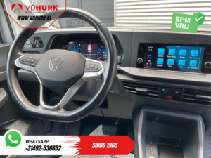 Volkswagen Caddy Cargo Maxi Bestelbus 2.0 TDI 125 pk DSG Aut. LED/ Adapt.Cruise/ Leder/ Standkachel/ Carplay/ Virtual Cockpit/ Stoelverw./ 2x Schuifdeur/ Camera/17”LM