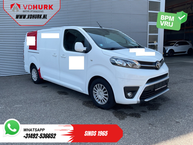 Toyota ProAce Worker Фургон 2.0 125 к.с. L3 2 розсувні двері / Обладнання / Кондиціонер / Круїз-контроль / PDC