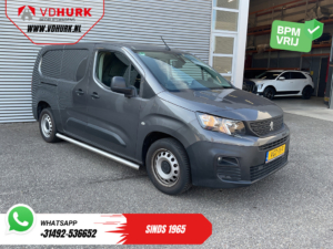Peugeot Partner Bestelbus 1.5 HDI L2 Carplay/ Airco/ Cruise/ Camera/ PDC/ Sidebars/ DAB/ Trekhaak