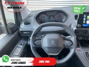 Peugeot Partner Bestelbus 1.5 HDI L2 Carplay/ Airco/ Cruise/ Camera/ PDC/ Sidebars/ DAB/ Trekhaak
