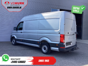 Volkswagen Crafter Van 2.0 TDI 140 pk DSG Automatic L3H3 LED / 270Gr. doors / Heated seats / Massage function / Auxiliary heater / CarPlay / Camera / PDC / Cruise control / Tow bar / Air conditioning