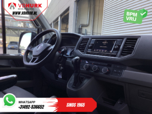 Volkswagen Crafter Van 2.0 TDI 140 pk DSG Automatic L3H3 LED / 270Gr. doors / Heated seats / Massage function / Auxiliary heater / CarPlay / Camera / PDC / Cruise control / Tow bar / Air conditioning