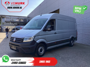 Volkswagen Crafter Van 2.0 TDI 140 pk DSG Automatic L3H3 LED / 270Gr. doors / Heated seats / Massage function / Auxiliary heater / CarPlay / Camera / PDC / Cruise control / Tow bar / Air conditioning