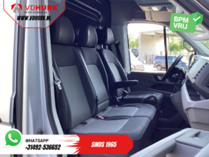 Volkswagen Crafter Van 2.0 TDI 140 pk DSG Automatic L3H3 LED / 270Gr. doors / Heated seats / Massage function / Auxiliary heater / CarPlay / Camera / PDC / Cruise control / Tow bar / Air conditioning