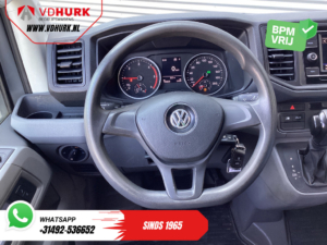 Volkswagen Crafter Van 2.0 TDI 140 pk DSG Automatic L3H3 LED / 270Gr. doors / Heated seats / Massage function / Auxiliary heater / CarPlay / Camera / PDC / Cruise control / Tow bar / Air conditioning