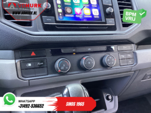 Volkswagen Crafter Van 2.0 TDI 140 pk DSG Automatic L3H3 LED / 270Gr. doors / Heated seats / Massage function / Auxiliary heater / CarPlay / Camera / PDC / Cruise control / Tow bar / Air conditioning