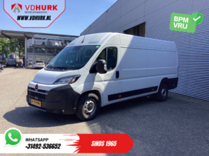 Furgoneta Opel Movano de 140 CV, L4H2, puertas de 270 Gr., CarPlay, navegador, cámara, climatizador, PDC y control de crucero