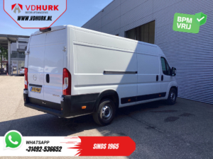 Furgoneta Opel Movano de 140 CV, L4H2, puertas de 270 Gr., CarPlay, navegador, cámara, climatizador, PDC y control de crucero