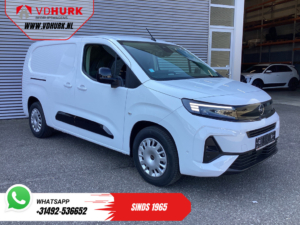Opel e-Combo Bestelbus L2 50kWh 340 km WLTP LED/ Standkachel/ Snellader/ 3Pers./ Carplay/ Keyless/ Camera/ PDC/ Cruise/ Airco