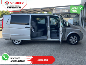 Mercedes-Benz Vito Bestelbus 115 CDI Aut. DC Dubbel Cabine EXPORT 2.5t Trekverm./ Airco/ 17”LMV/ Trekhaak/ Bluetooth