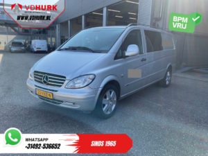 Mercedes-Benz Vito Bestelbus 115 CDI Aut. DC Dubbel Cabine EXPORT 2.5t Trekverm./ Airco/ 17”LMV/ Trekhaak/ Bluetooth