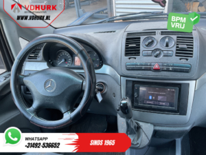 Mercedes-Benz Vito Bestelbus 115 CDI Aut. DC Dubbel Cabine EXPORT 2.5t Trekverm./ Airco/ 17”LMV/ Trekhaak/ Bluetooth
