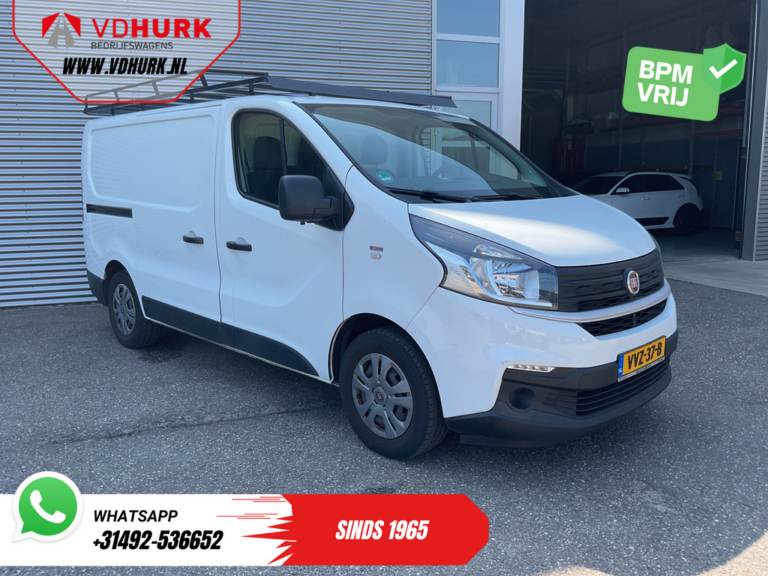 Fiat Talento Bestelbus 2.0 MJ 120 pk Navi/ Airco/ Cruise/ Imperiaal/ PDC/ Trekhaak