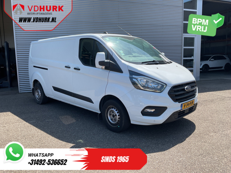 Ford Transit Custom Bestelbus 2.0 TDCI 130 pk L2 Trend 2.8t Trekverm./ Cruise/ PDC V+A/ DAB/ Airco