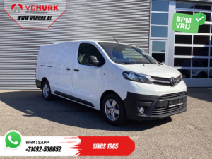 Toyota ProAce Worker Bestelbus 2.0 125 pk L3 Adapt.Cruise/ 2x Schuifdeur/ Head-Up/ Standkachel/ Stoelverw./ PDC/ LMV/ Trekhaak/ Airco