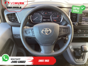 Toyota ProAce Worker Bestelbus 2.0 125 pk L3 Adapt.Cruise/ 2x Schuifdeur/ Head-Up/ Standkachel/ Stoelverw./ PDC/ LMV/ Trekhaak/ Airco